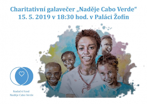 Charitativní galavečer Naděje Cabo Verde 15. 5. 2019
